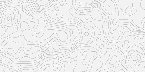 Fototapeta premium abstract area black and white vintage cartography discovery landscape diagram topography texture.Geometric wave creative topographic grid map design. 