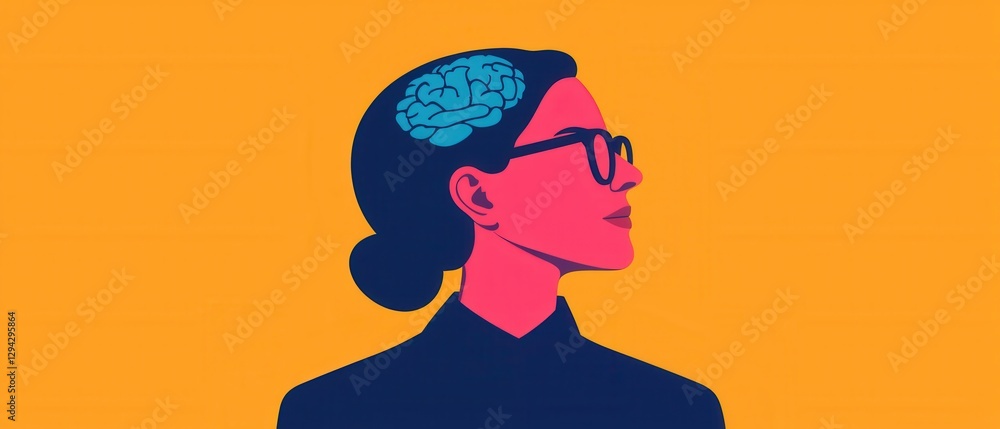 Poster lifelong learning infographics concept. cognitive flexibility the dynamic mind s adaptability in pro