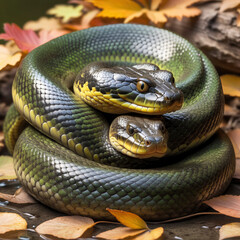 vibora , ia, realismo,  animal, reptil