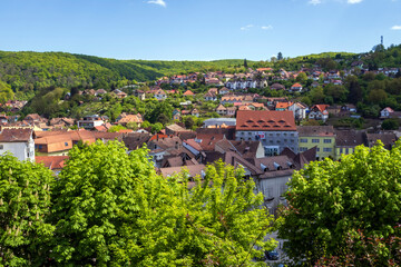 View of Sighisoara from Citadel