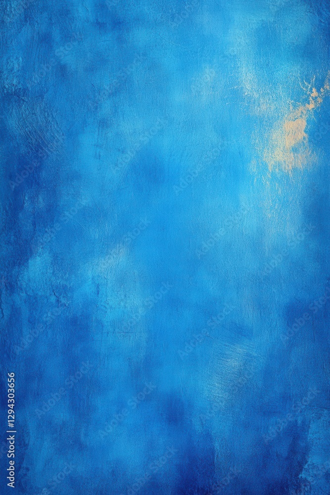 Aufkleber abstract azure canvas texture with artistic brush strokes and subtle color variations creating a ser