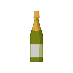 Champagne Bottle Vector