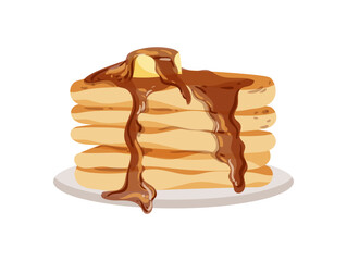 Pancakes with Syrup