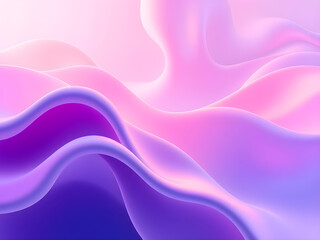 Obraz premium 3D abstract background with fluid shapes, smooth gradients, and dynamic lighting, creating depth and a futuristic feel.