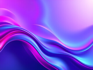 Fototapeta premium 3D abstract background with fluid shapes, smooth gradients, and dynamic lighting, creating depth and a futuristic feel.