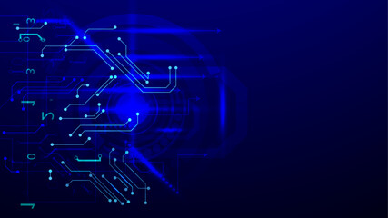 Circuit board, high computer color background. Vector illustration Abstract technology concept Vector illustration Abstract technology concept. Circuit board, high computer color background