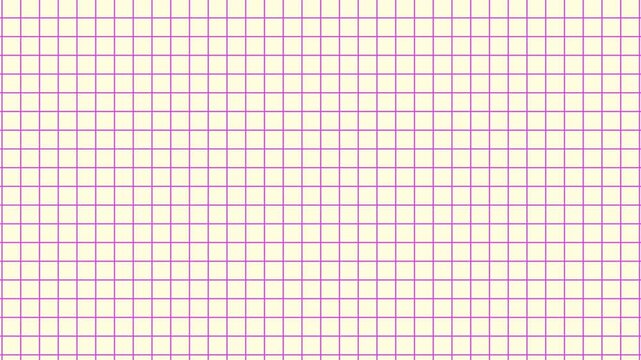 Animated Grid Pattern Background. Simple Line Grid Motion Graphic for Presentation and Design Asset