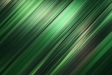 Amazing Green Abstract Background with Dynamic Striped Light Patterns

