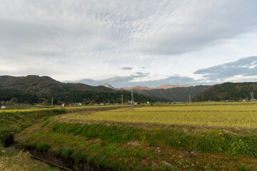 Obraz premium Historic old road “Salt Road” which is also a long distance hiking course and its surroundings