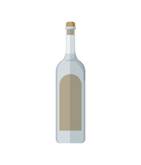 Transparent Glass Bottle