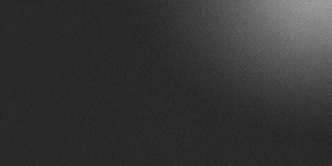 Black Abstract Grainy Gradient Noise Texture Background with Soft Blurred Effect for Elegant and Modern Digital Design