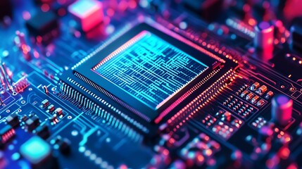 Engineers are developing semiconductor chips for next-generation quantum computing.