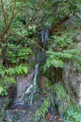 Stunning waterfalls in 25 fountains in Madeira.