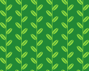 An EyeCatching and NatureInspired Leaf Pattern Background Design for Various Creative Uses