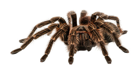 Isolated Tarantula Spider: A Detailed Glimpse into the World of Arachnids