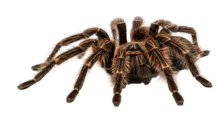 Isolated Tarantula Spider: A Detailed Glimpse into the World of Arachnids