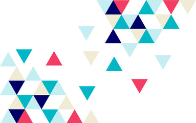 Abstract geometric background with triangles 