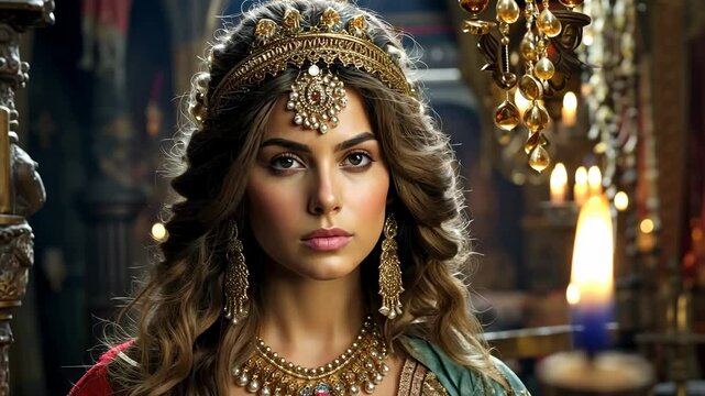 A young brave queen 4K