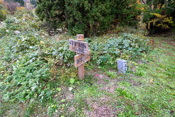 Historic old road “Salt Road” which is also a long distance hiking course and its surroundings