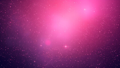 Obraz premium 별이빛나는분홍색우주배경