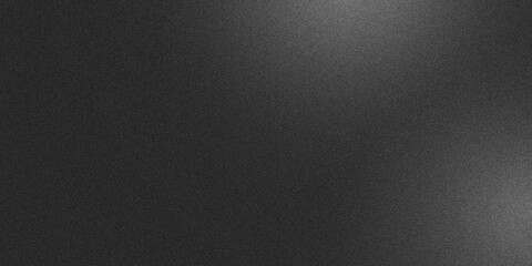 Black Abstract Grainy Gradient Noise Texture Background with Soft Blurred Effect for Elegant and Modern Digital Design