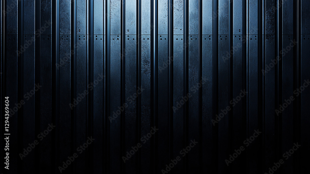 Poster a dark, textured surface with vertical lines, creating a sleek and modern appearance suitable for ba