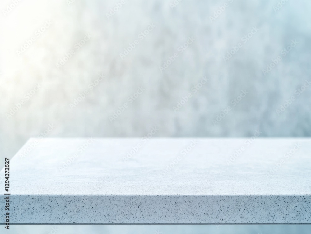 Poster clean surface mockup on a gray background, for use in design projects or product presentations
