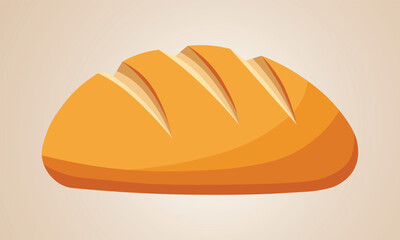 vector illustration of bread
