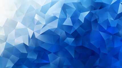 Fototapeta premium Abstract blue polygonal background design, a modern and futuristic digital art masterpiece