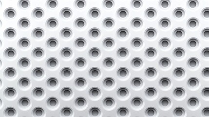 Abstract minimalist design, a pattern of circles on white background for modern art and digital prints