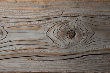 Fototapeta premium Close-up of weathered gray wood plank texture