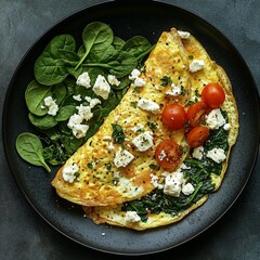 An image of healthy food and diet food with low calories and low fat