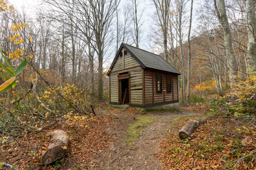 Historic old road &ldquo;Salt Road&rdquo; which is also a long distance hiking course and its surroundings