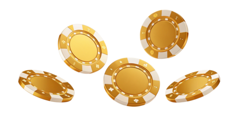 Golden Gamble: The Thrill of Floating Poker Chips
