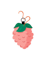 Raspberry Ornament