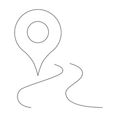 Simple of Truck Logistics Related Vector Line Icons. Contains such Icons as Cargo Inspection, Route, Forklift at warehouse and more. Editable Stroke. Flat style Eps 10