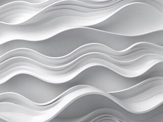 Fototapeta premium White Ivory Waves pattern Background