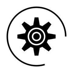 Obraz premium Art Installation icon design