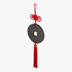 Illustration 3D Render Feng Shui Souvenir Pu-Erh