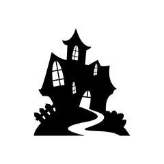 castle on the hill illustration design