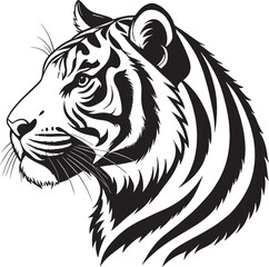 Obraz premium head of tiger