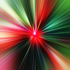 Obraz premium Colorful zoom motion effect. Abstract background. Color lines. Colored texture backdrop and banner. Multi color gradient pattern and textured wallpaper.