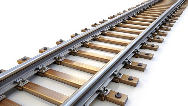 Railroad Tracks Perspective