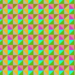 Premium Vector Modern multi color vector geometric pattern