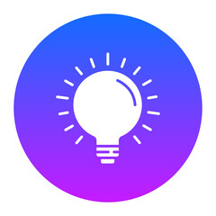 Fototapeta premium Bulb Icon