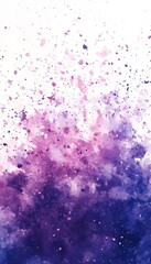 Fototapeta premium Abstract Background, Pink and Purple Watercolor Washes with Soft Focus and Bokeh Effect