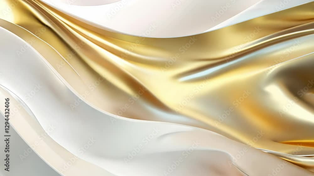 Poster current 3d digital sound waves or data transfer process. abstract concept of big data analysis, arti