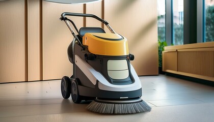 clean floor machine