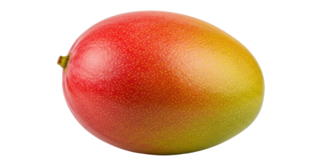 Isolated Ripe Mango with Vibrant Colors