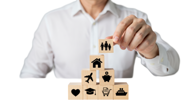 Isolated Building a Foundation: Family and Life Goals